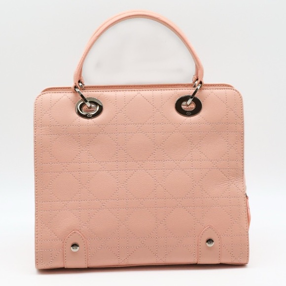 Christian Dior Lady Dior Zip Tote Stitched Cannage Leather Medium - Picture 3 of 17